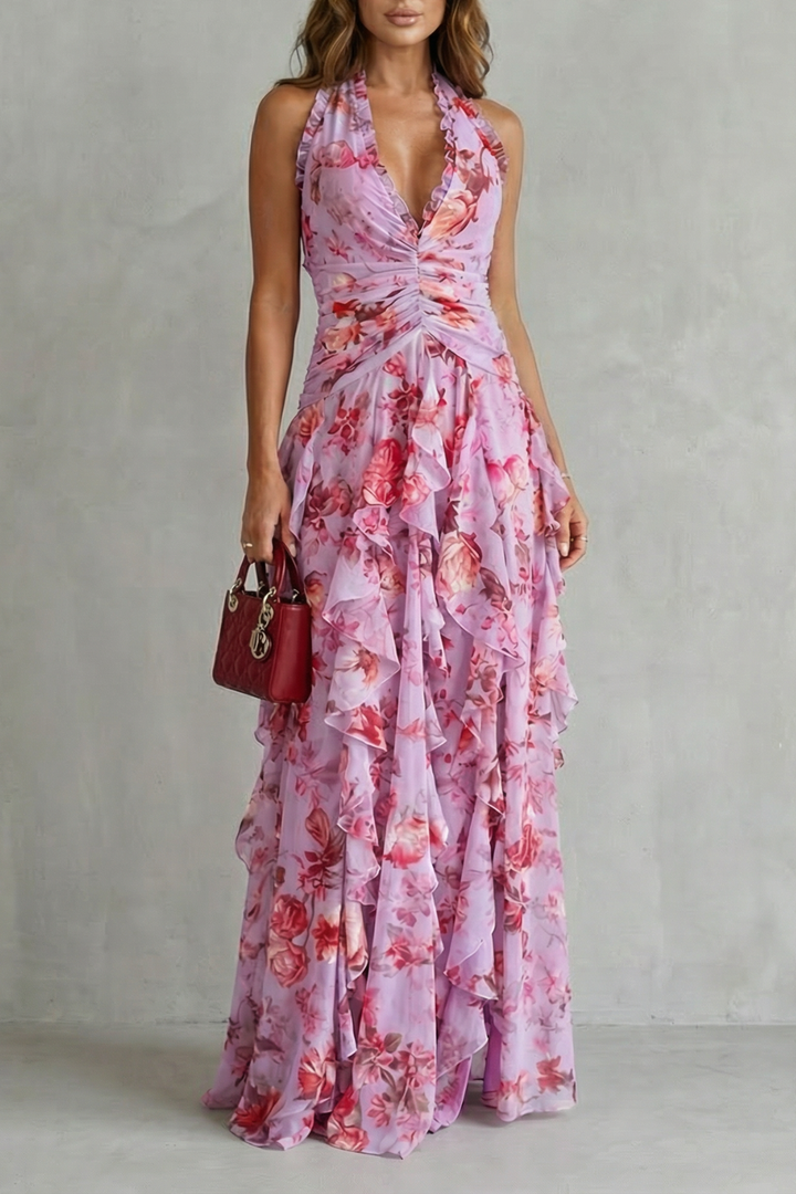 Belladina | Vestido Maxi con Halter