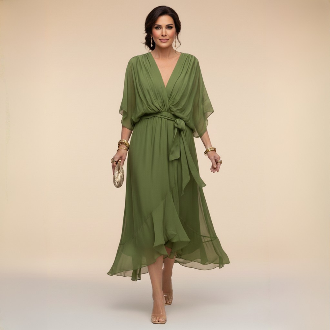 Elegancia sin esfuerzo para ocasiones especiales – Vestido Mónica