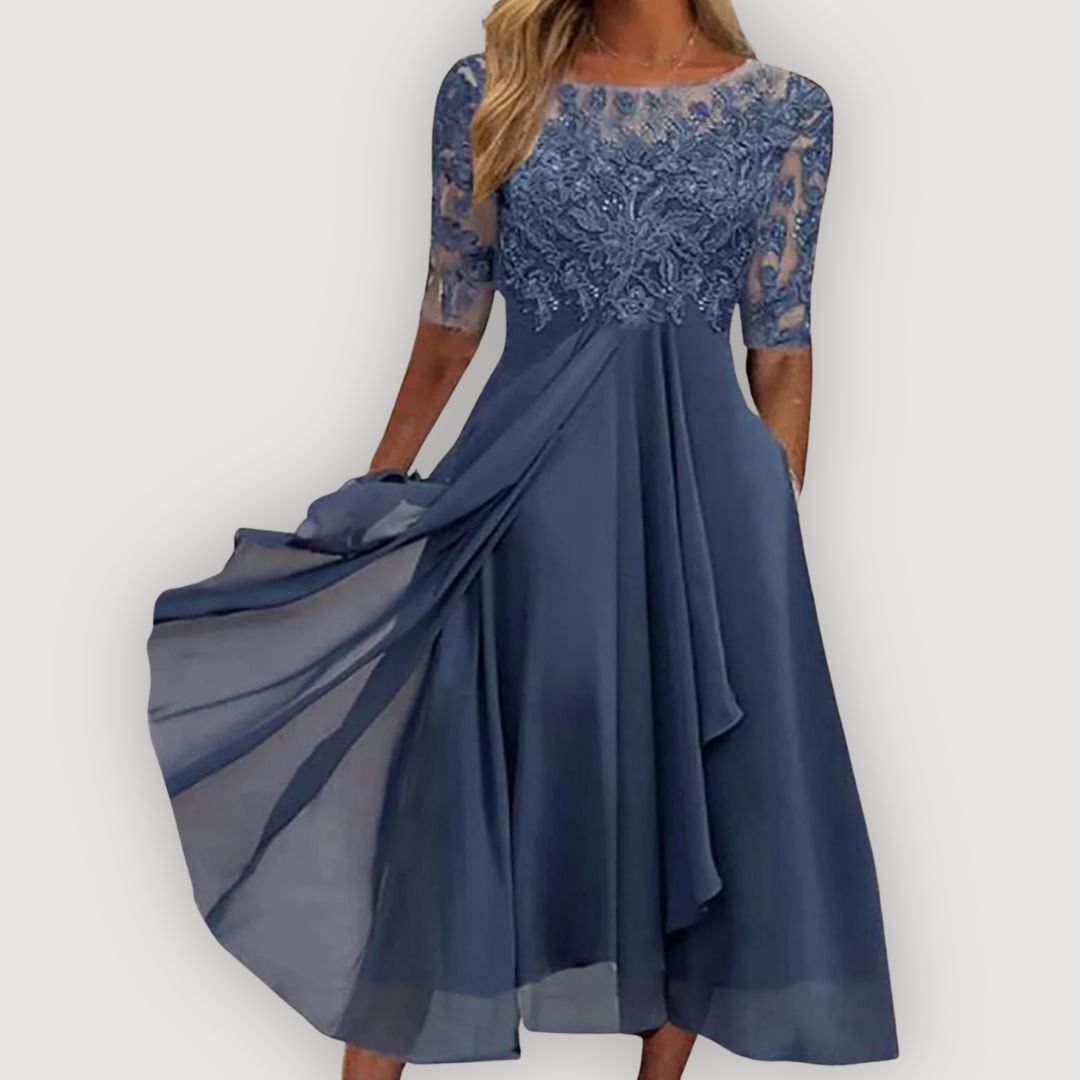 Maria | Vestido Elegante de Chifón