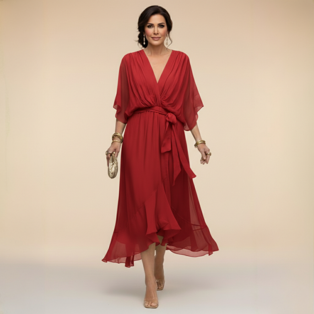 Elegancia sin esfuerzo para ocasiones especiales – Vestido Mónica