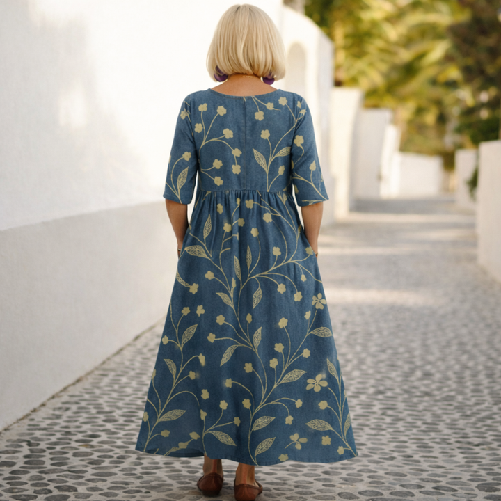 Lily | Vestido Midi - Comodidad Sin Esfuerzo