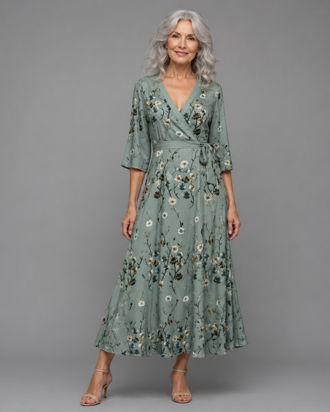 Selora | Vestido Maxi Fluido con Halter