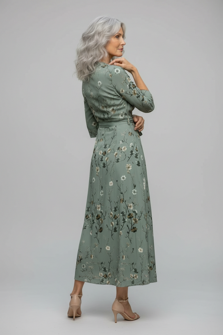 Selora | Vestido Maxi Fluido con Halter