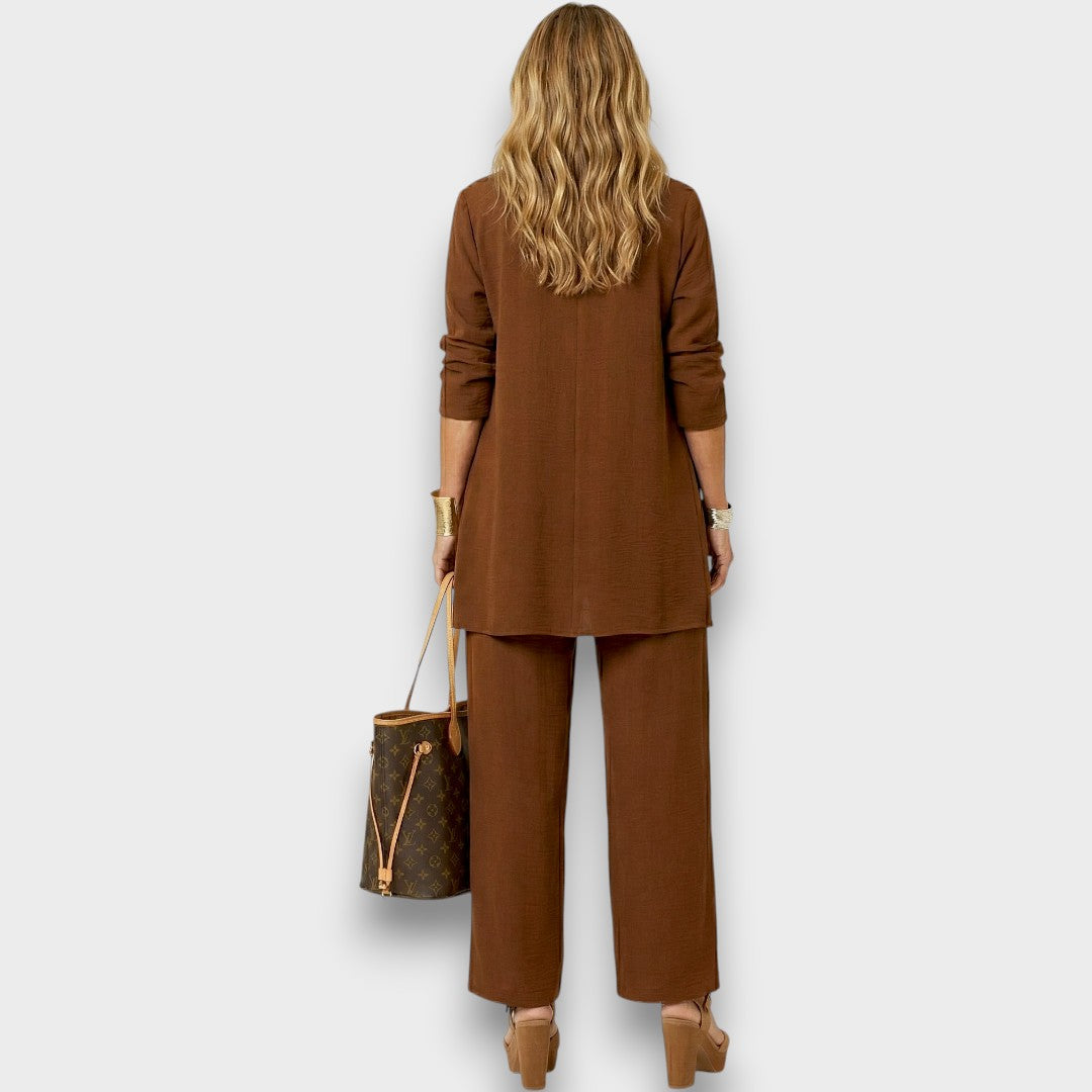 Vivienne - Conjunto Minimalista de 3 Piezas