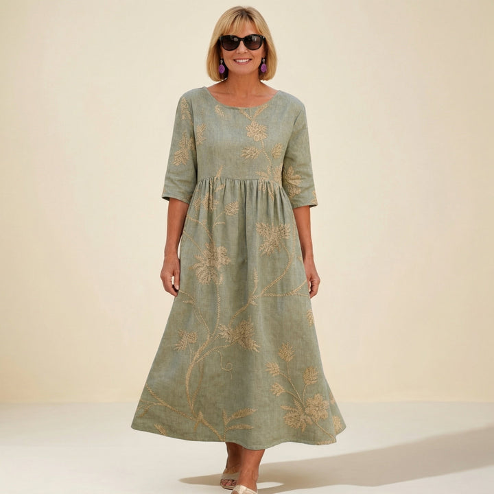 Susan | Vestido Floral con un Toque Veraniego